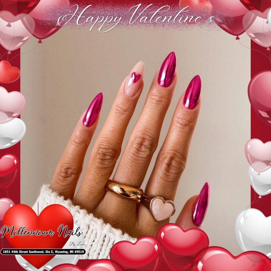 Valentine nail collection